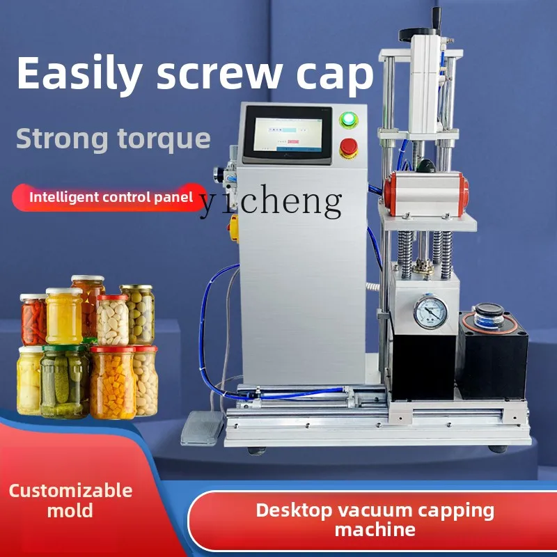 Packaging - Food Packaging Capping Machine Automatic Sealing