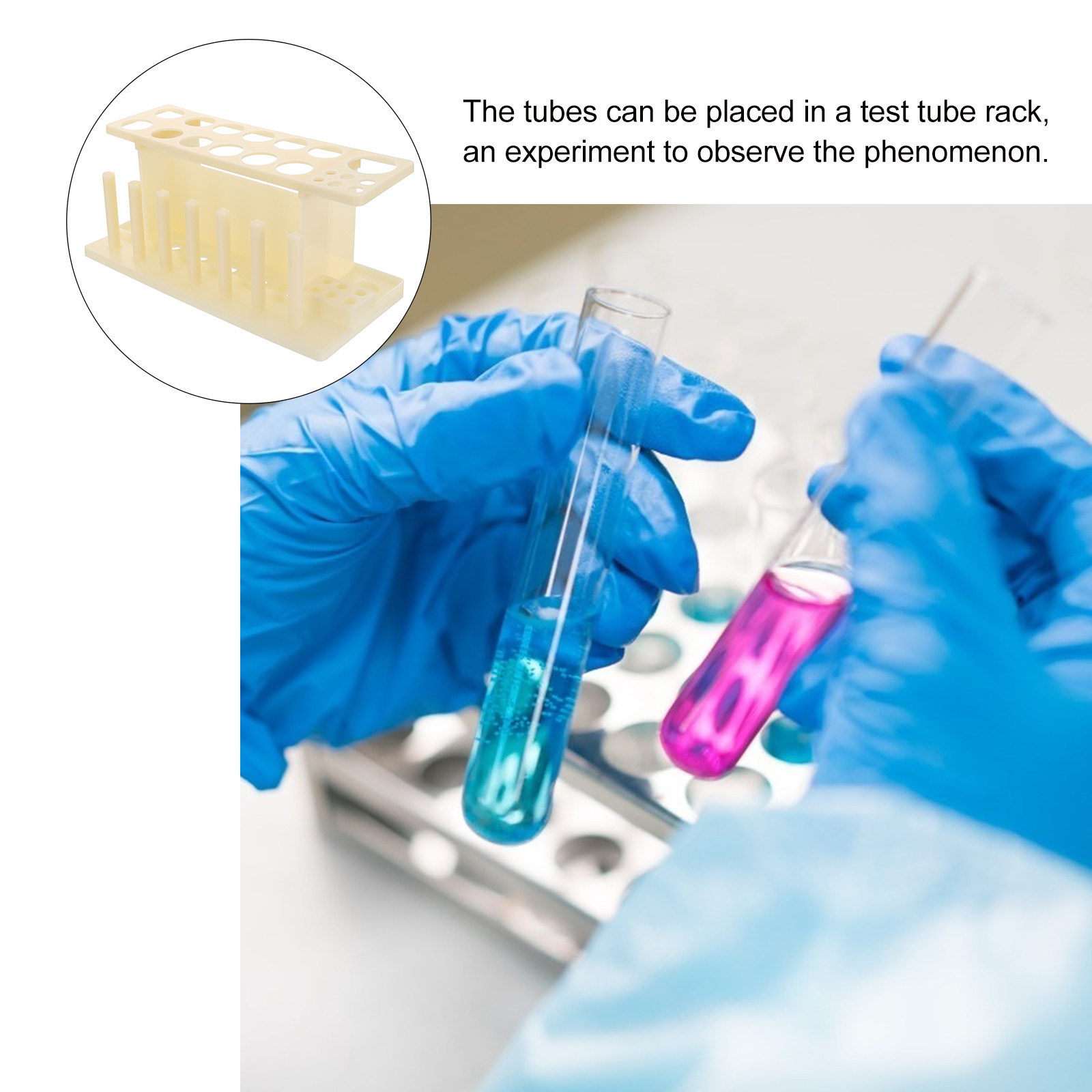 Test Tube Racks Wood Laborator - Lab Equipment recension och pris