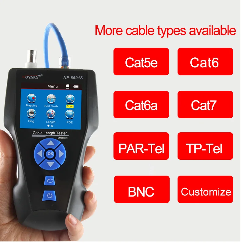 NOYAFA Line Finder Network tes - Test Instruments recension och pris