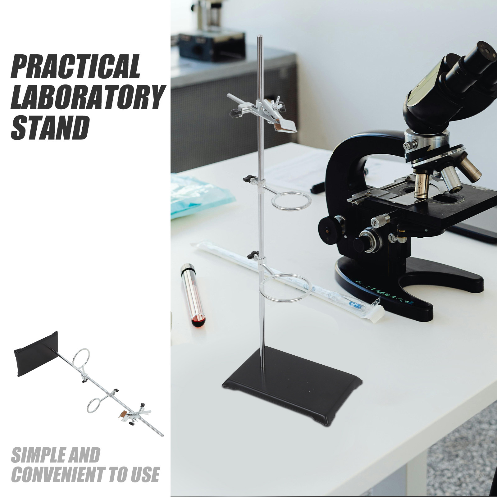 Laboratory Stand Iron Stainles - Lab Equipment recension och pris