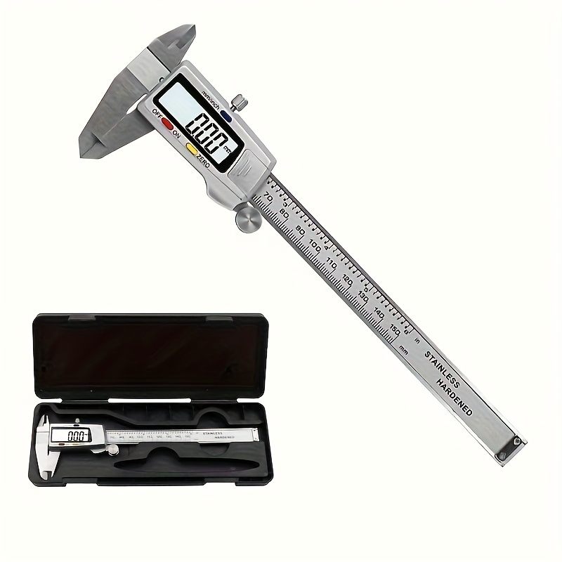 150/200mm Measuring Tool Stain - Digital Caliper 150Mm Stainless Steel recension och pris