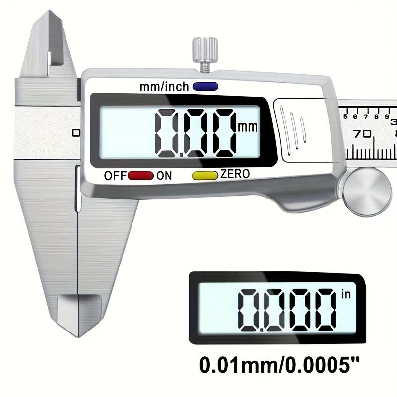 150/200mm Measuring Tool Stain - Digital Caliper 150Mm Stainless Steel recension och pris