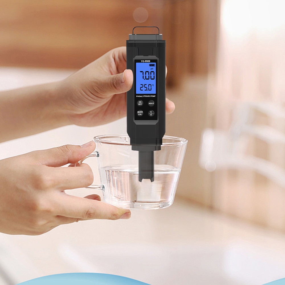 5-in-1 Digital Water Quality T - Ph Meter Digital Water Tester recension och pris