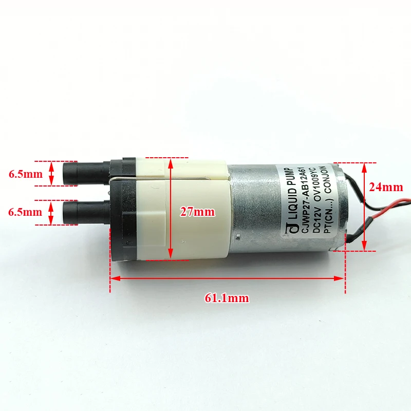 CJWP27-AB12A61 DC 12V Mini Dia - Mini Peristaltic Pump 12V recension och pris