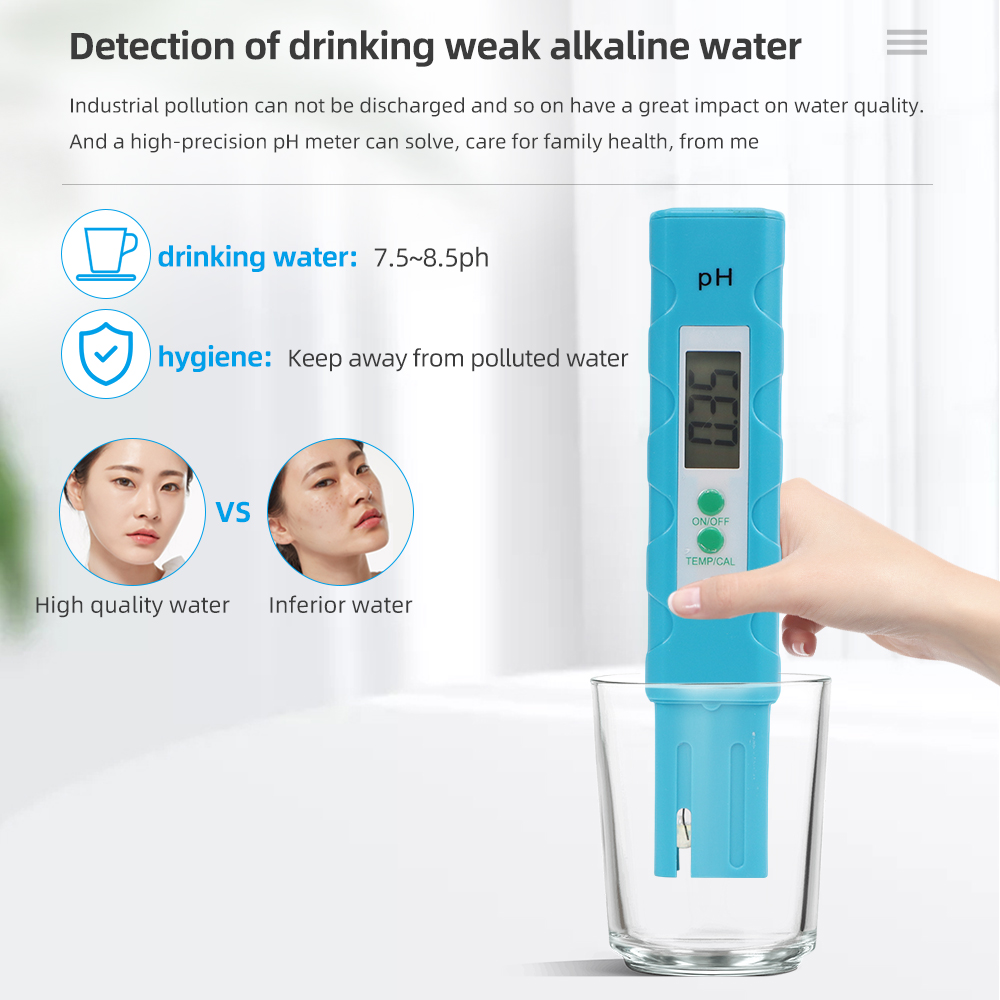PH Meter Aquarium Pocket Pen 0 - Ph Meter Digital Water Tester recension och pris