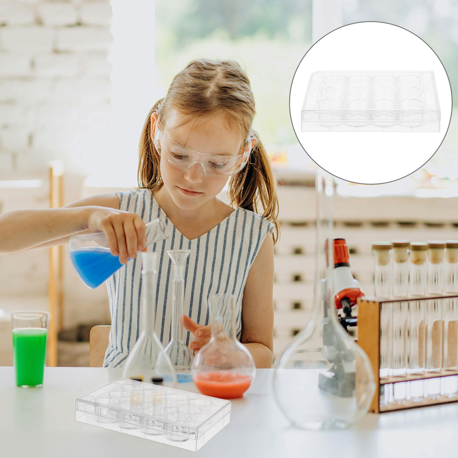 12 Well Transparent Cell Cultu - Lab Equipment recension och pris