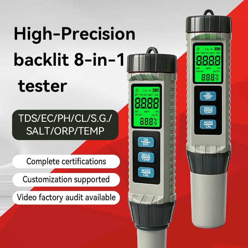 MF-X81 Portable Multi Water Qu - Ph Meter Digital Water Tester recension och pris